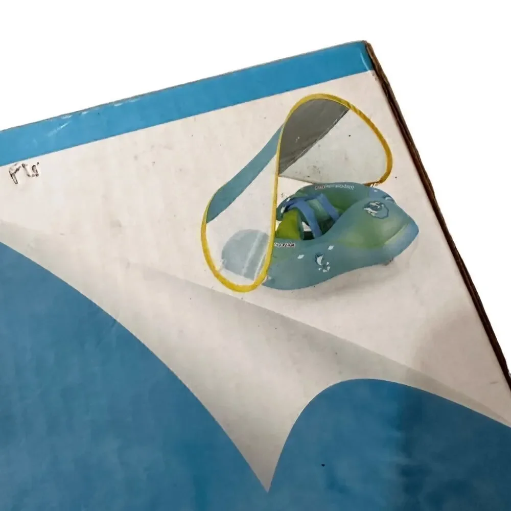 Baby Swimming Float With Canopy 3-12 Months